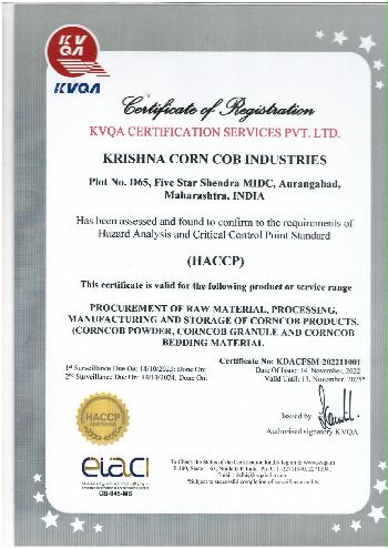 KCI HACCP Certificate