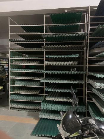 frp roofing sheet stock storage