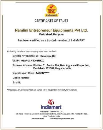 Certificate of Trust