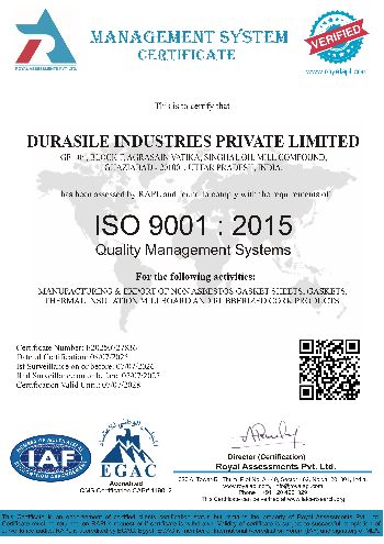 ISO 9001:2015 Certificate