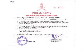 Indian Army Security Trainging Service