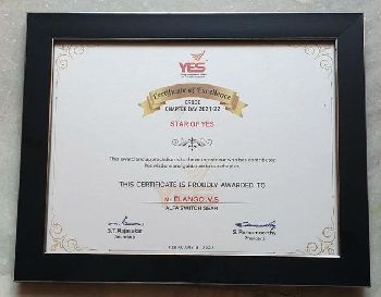 Yes Certificate