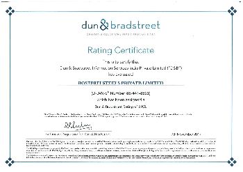 Rating Certificate