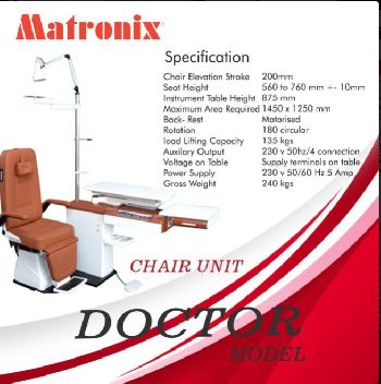 Doctor Model Chair Unit