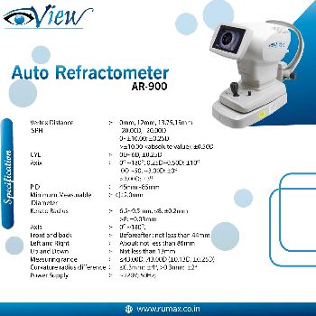 I view  Auto refarctometer