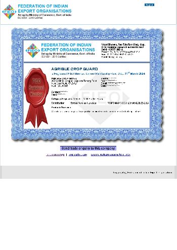 FIEO Certificate