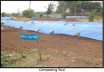 Compost yard
