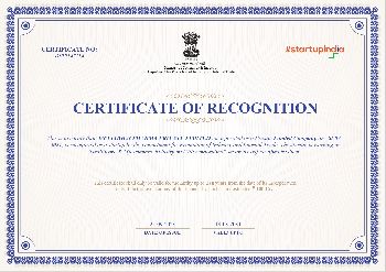 Startup Certificate