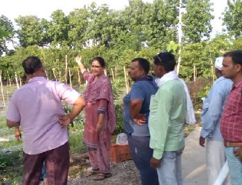 Knowledge sharing with farmers across district