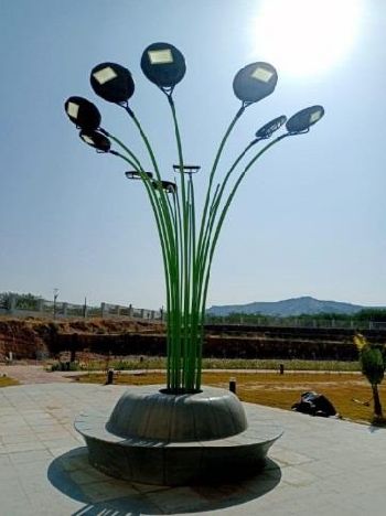 GPTS PALM HYBRID SOLAR TREE REGIONAL SCIENCE MUSEUM –BHUJ- GUJARAT