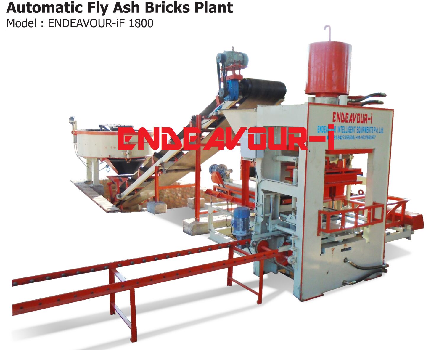 Automatic Fly Ash Brick Making Machine