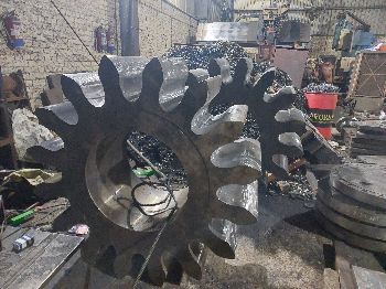 Crown pinion for Sugar mill