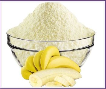 Dried Banana Fruit Powder- Hygenic Material. In required pack sizes.