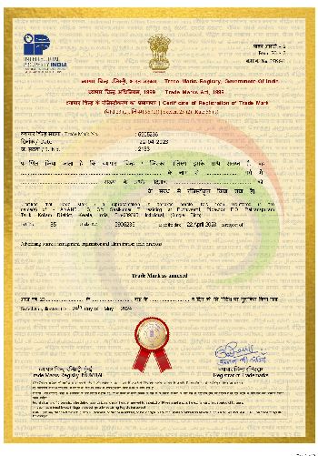 TM Certificate in Class-35