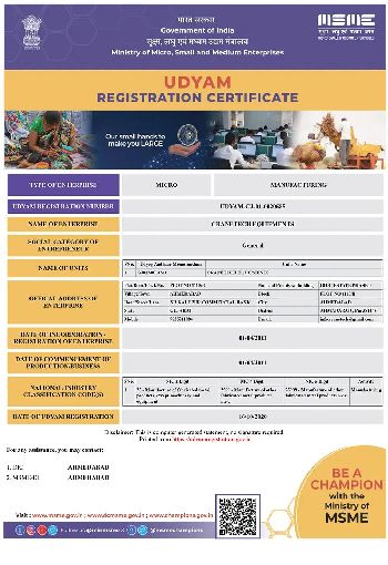 Udyam Registration Certificate