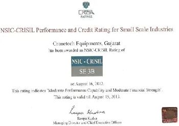 CRISIL Certificate