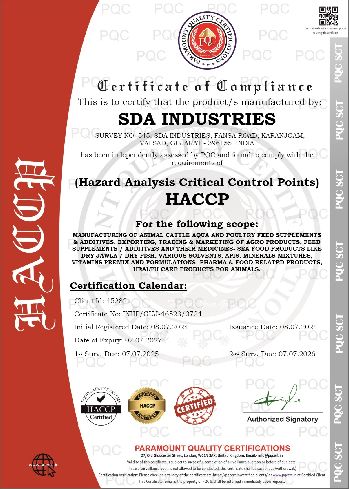 HACCP- SDA INDUSTRIE