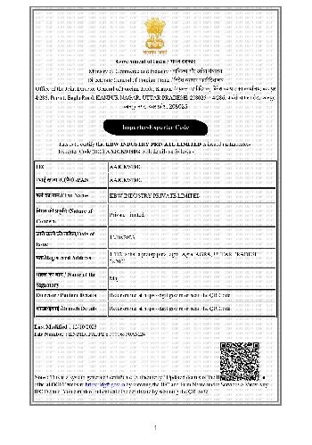IEC Certificate