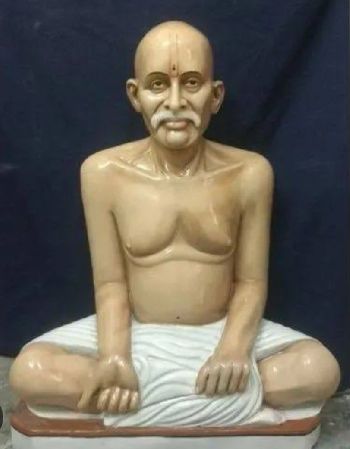 Marble statue Gajanand Maharaj