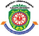 Alagappa University, Karaikudi, INDIA Alagappa University, Karaikudi, INDIA