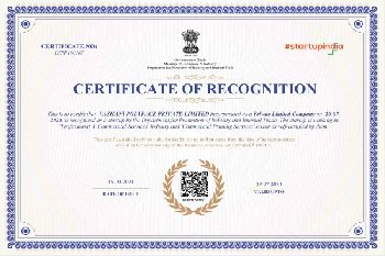 Certificate of Recognition