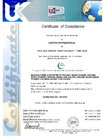 Halal Certificate