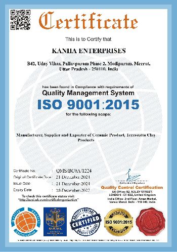 ISO Certificate