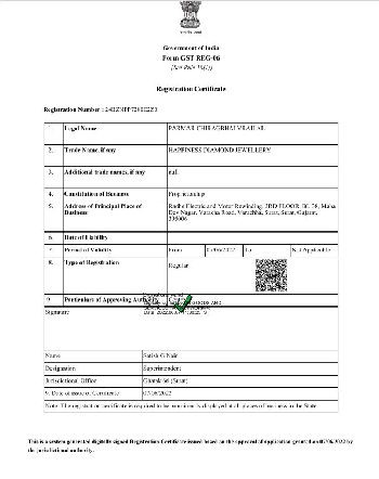 GST Certificate