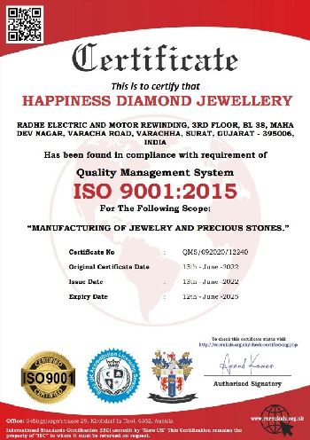 ISO Certificate