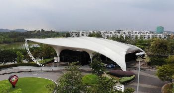 Tensile Roofing Structure