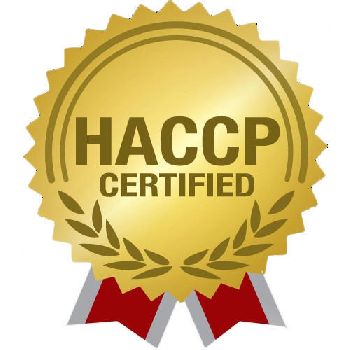 HACCP – Certified by the State Government