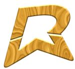 Raj Wooden Logo