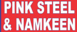 Pink steel &namkeen Logo