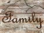 Family steel fabrication Logo