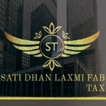 SATI DHAN LAXMI FAB TAX Logo