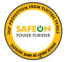 Safeon India Power Purifier Logo