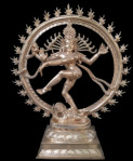 Chola bronze sculpture vitri eswari siripa nilyam Logo