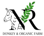 N R Donkey & Organic Farm Logo