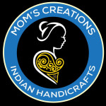Mom's creations Indian Handicrafts Logo