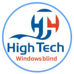 High Tech Window Blinds by Vinod Gupta Logo