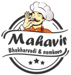 Mahavir Bhakharvadi & Namkeen Logo