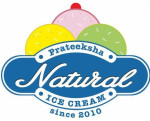Prateeksha Natural Ice Cream Logo