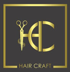 Haircraft Unisex Salon Logo
