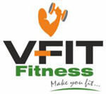 VFIT GYM AND FITNESS STUDIO Logo