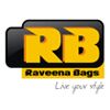 Raveena Bags. Logo