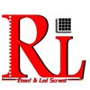 RL EVENT AND LED SCREEN Logo