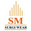 S M Surgiwear Logo