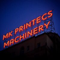 LABEL PRINTING MACHINE  MK PRINTECS MACHINERY