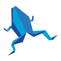 Blue Frog Advertising Logo
