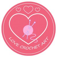 Love Crochet Art Logo